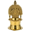 brass kamakshi diya