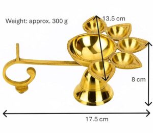 Premium Brass Pooja Items for Home...
